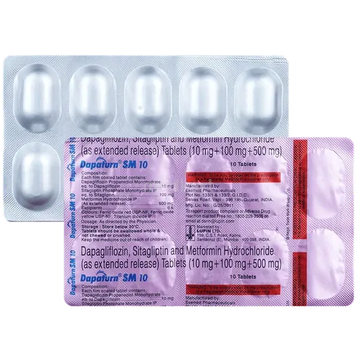 dapaturn sm 10mg tablet 10's